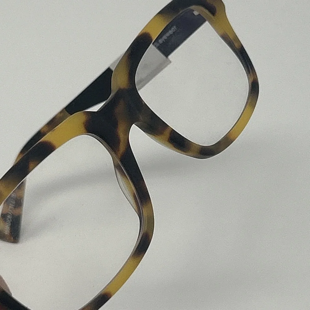 NWT Norman Childs CARSON Eyeglasses 51-18-140 MTBT Unisex Adults Tortoise Frames